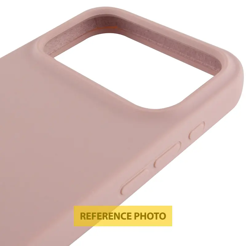 Чохол Silk Full Protective (AA) NO LOGO для Apple iPhone 17 Pro (6.3"), Рожевий / Pink Sand 3, Силікон