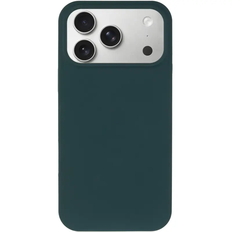 Чохол Silk Full Protective (AA) NO LOGO для Apple iPhone 17 Pro Max (6.9"), Зелений / Forest green 1, Силікон