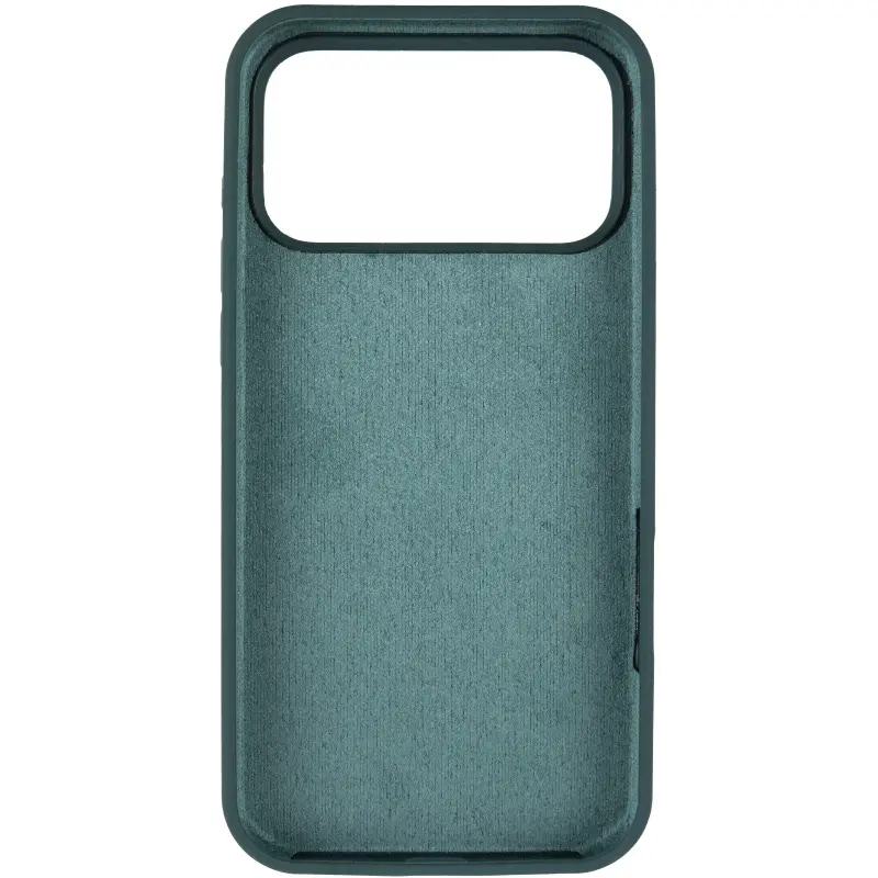 Чохол Silk Full Protective (AA) NO LOGO для Apple iPhone 17 Pro Max (6.9"), Зелений / Forest green 2, Силікон