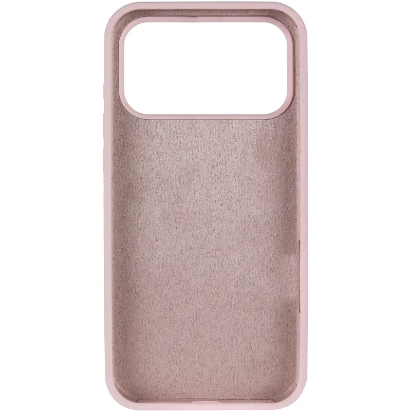 Чохол Silk Full Protective (AA) NO LOGO для Apple iPhone 17 Pro Max (6.9"), Рожевий / Pink Sand 2, Силікон