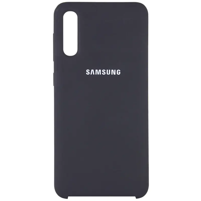 Etui Silicone Cover do Samsung Galaxy A50 (A505F) / A50s / A30s, Czarny / Black, TPU (termopoliuretan)