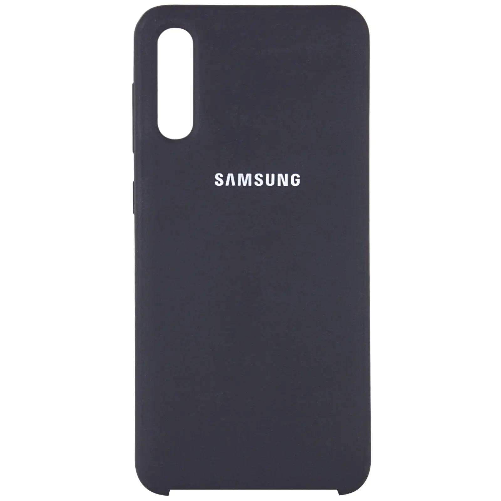 Etui Silicone Cover do Samsung Galaxy A50 (A505F) / A50s / A30s, Czarny / Black, TPU (termopoliuretan)