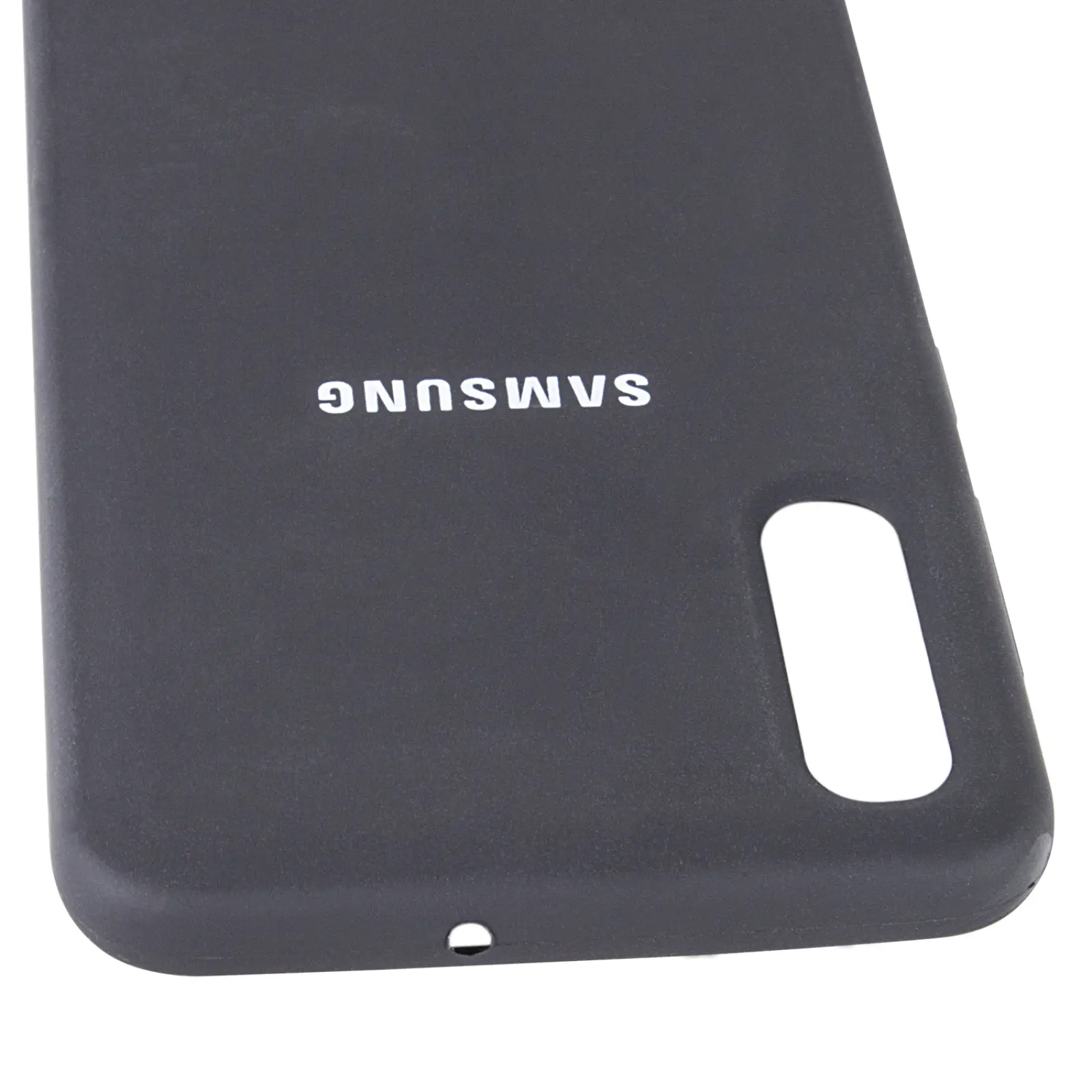 Etui Silicone Cover do Samsung Galaxy A50 (A505F) / A50s / A30s, Czarny / Black 5, TPU (termopoliuretan)