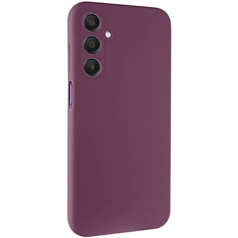 Etui Silicone Cover do Samsung Galaxy A12, Bordeaux / Marsala, TPU (termopoliuretan)
