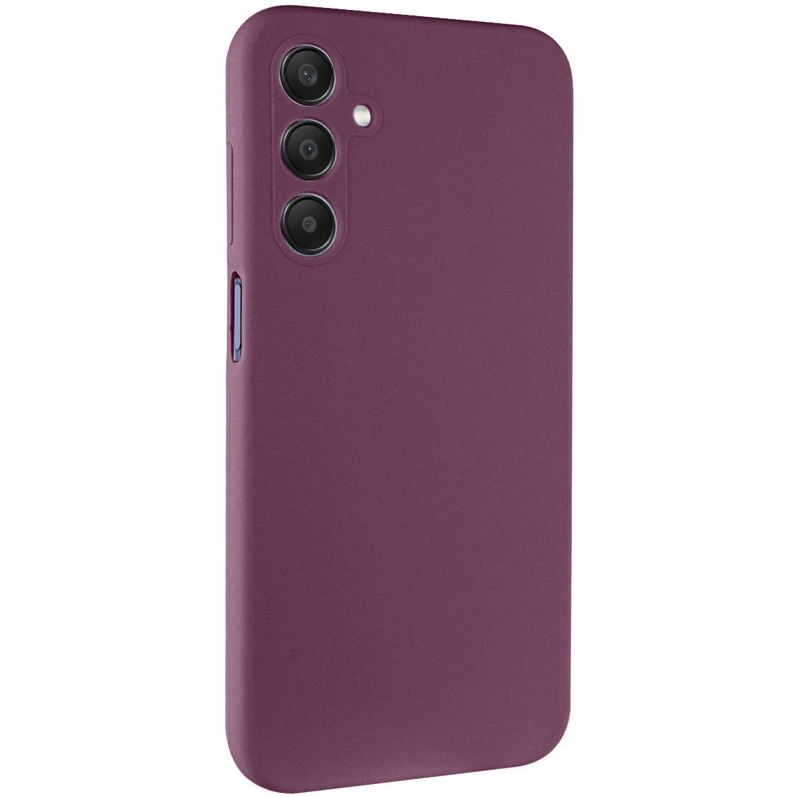 Etui Silicone Cover do Samsung Galaxy A12, Bordeaux / Marsala, TPU (termopoliuretan)