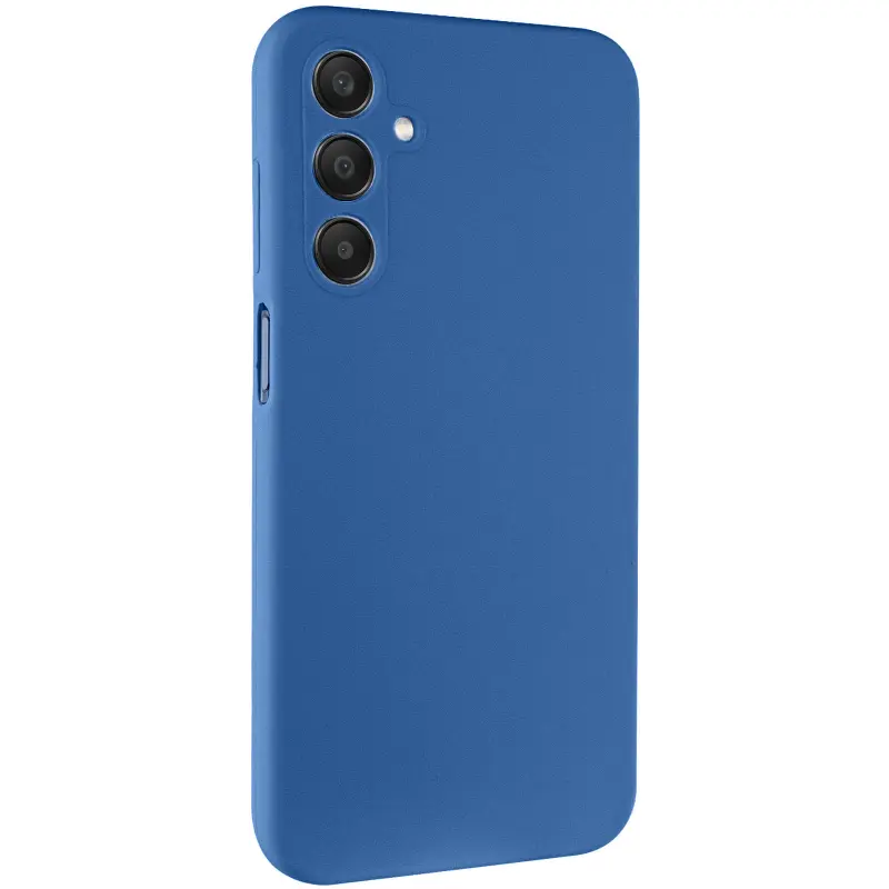 Etui Silicone Cover do Samsung Galaxy A12, Niebieski / Navy Blue, TPU (termopoliuretan)