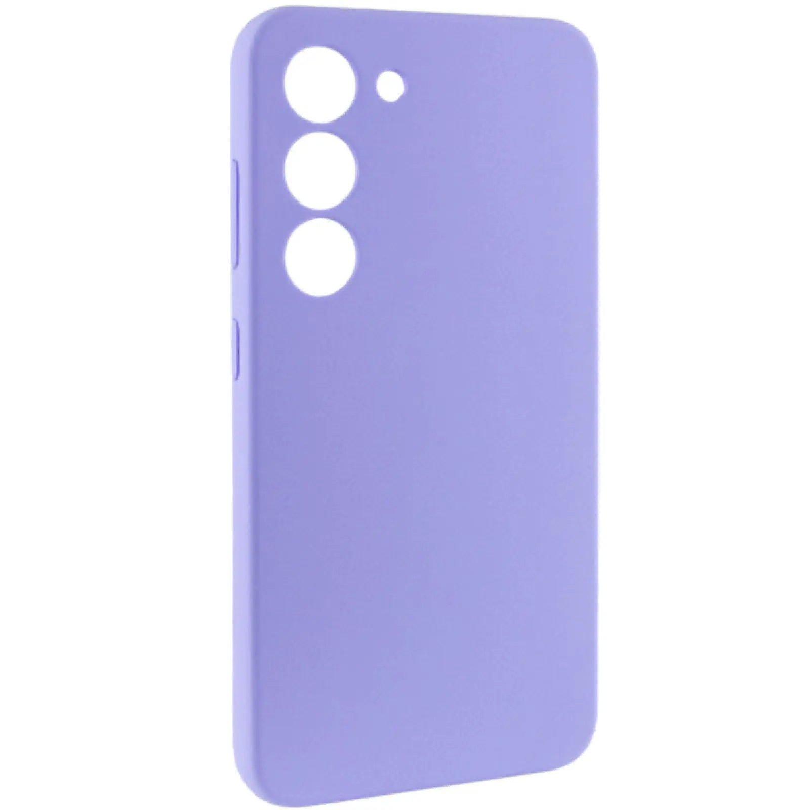 Etui Silicone Cover do Samsung Galaxy S21, Lilac / Dasheen, TPU (termopoliuretan)