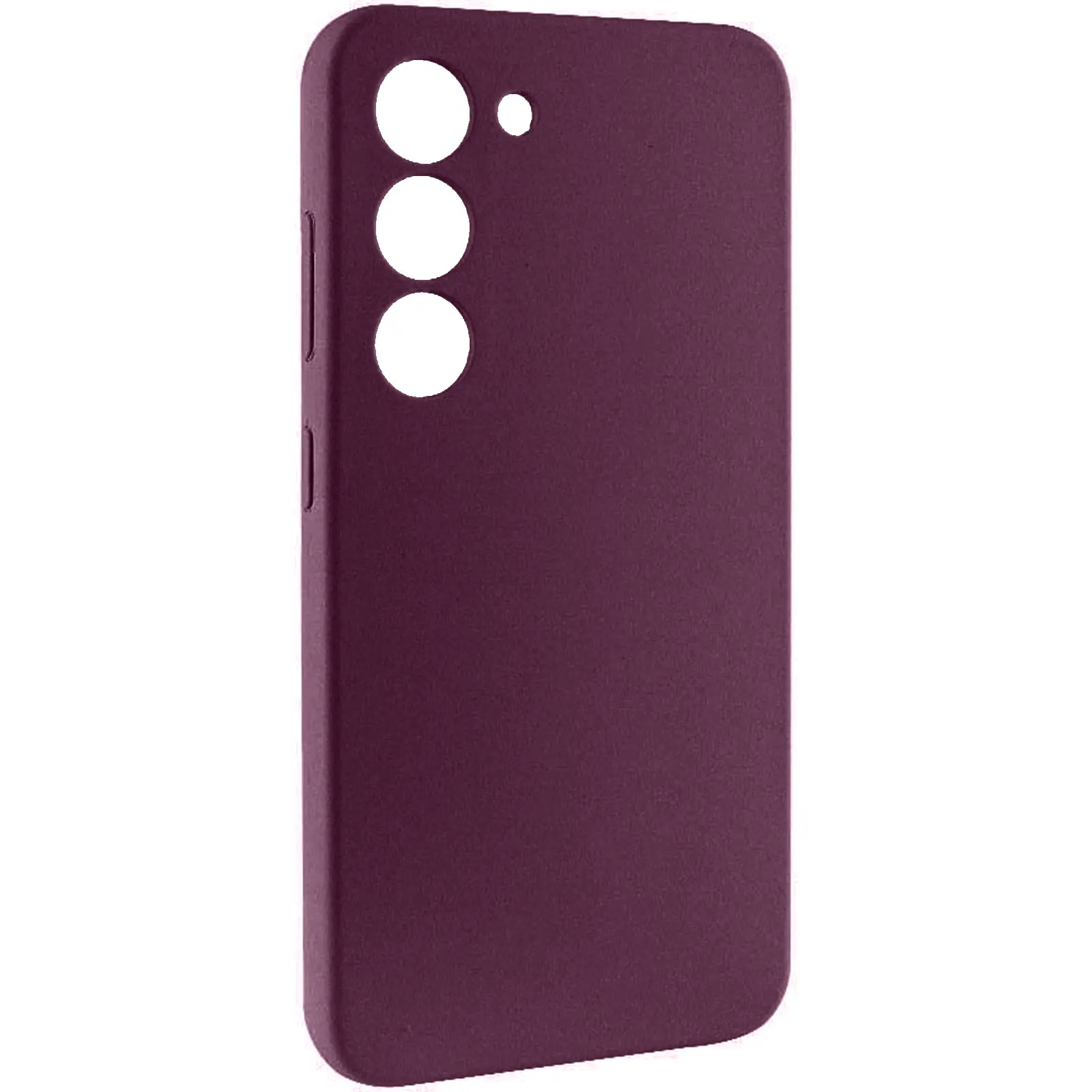 Etui Silicone Cover do Samsung Galaxy S21, Bordeaux / Marsala, TPU (termopoliuretan)