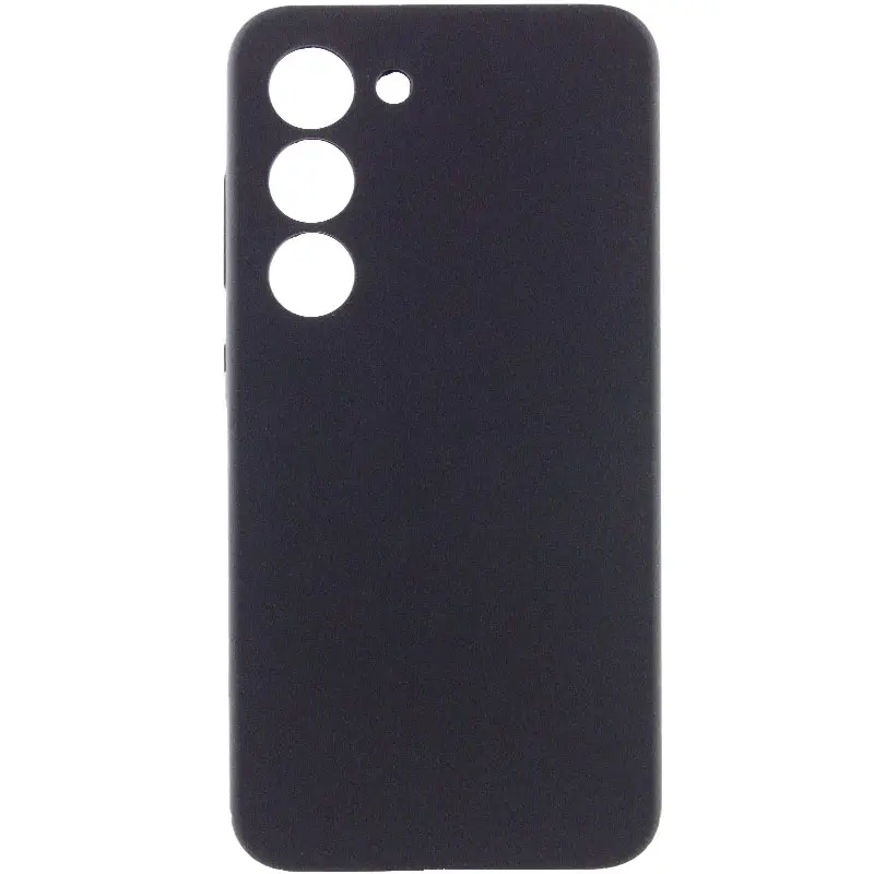Etui Silicone Cover do Samsung Galaxy S21, Czarny / Black 1, TPU (termopoliuretan)