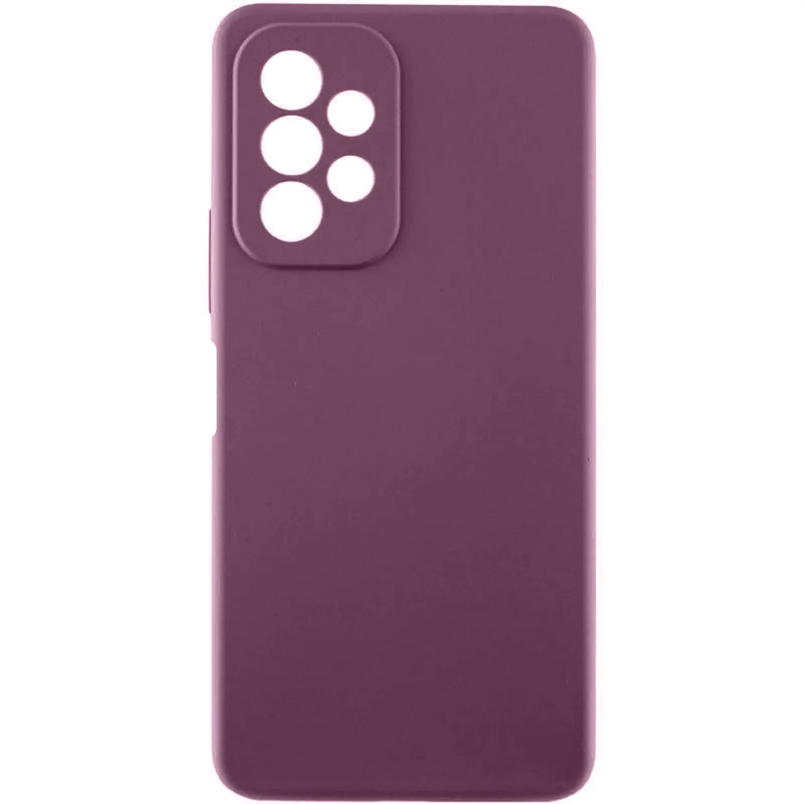 Etui Silicone Cover do Samsung Galaxy A32 4G, Bordeaux / Marsala, TPU (termopoliuretan)