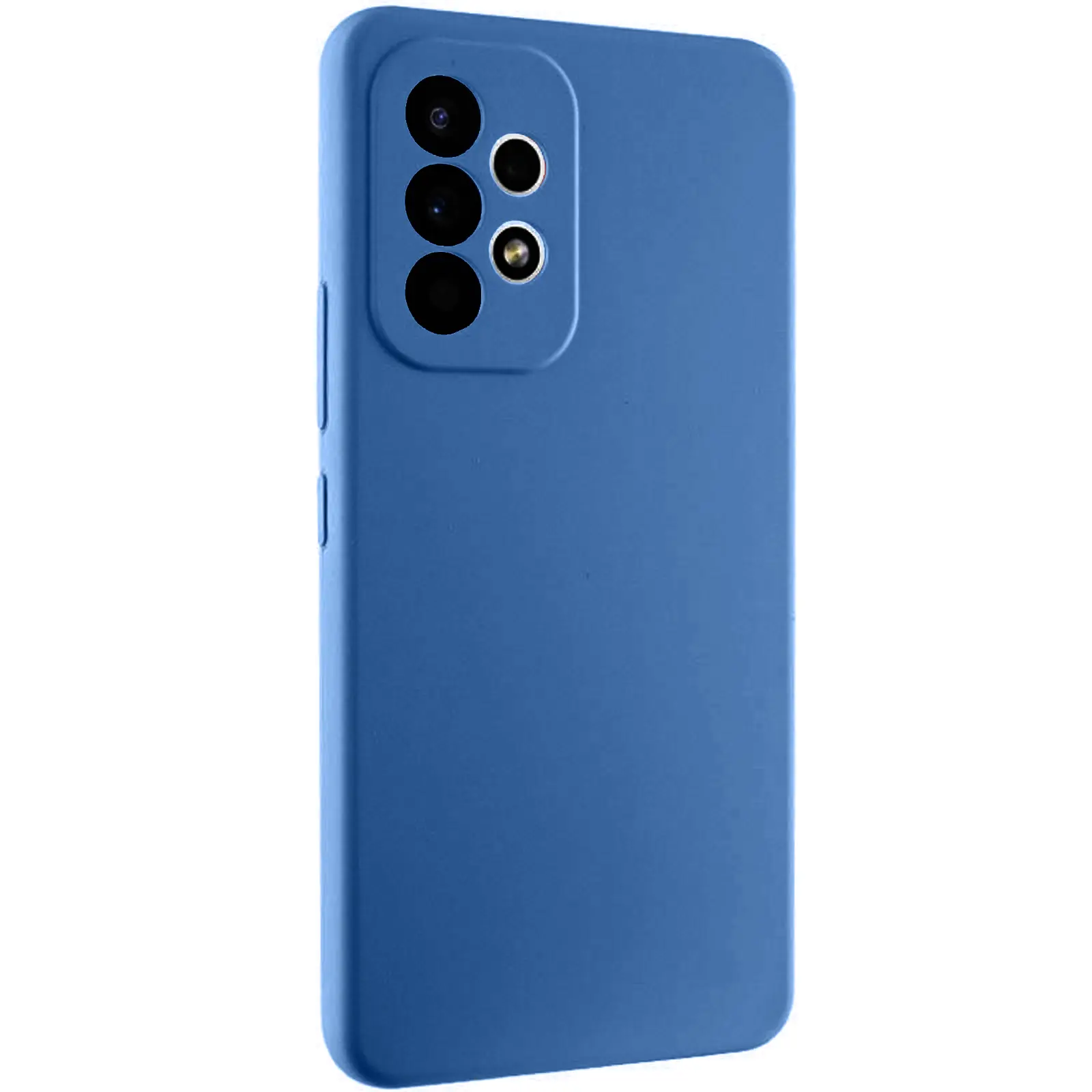 Etui Silicone Cover do Samsung Galaxy A53 5G, Niebieski / Navy Blue, TPU (termopoliuretan)