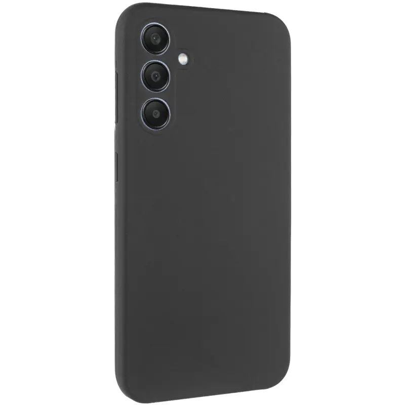 Etui Silicone Cover do Samsung Galaxy S23 FE, Czarny / Black, TPU (termopoliuretan)