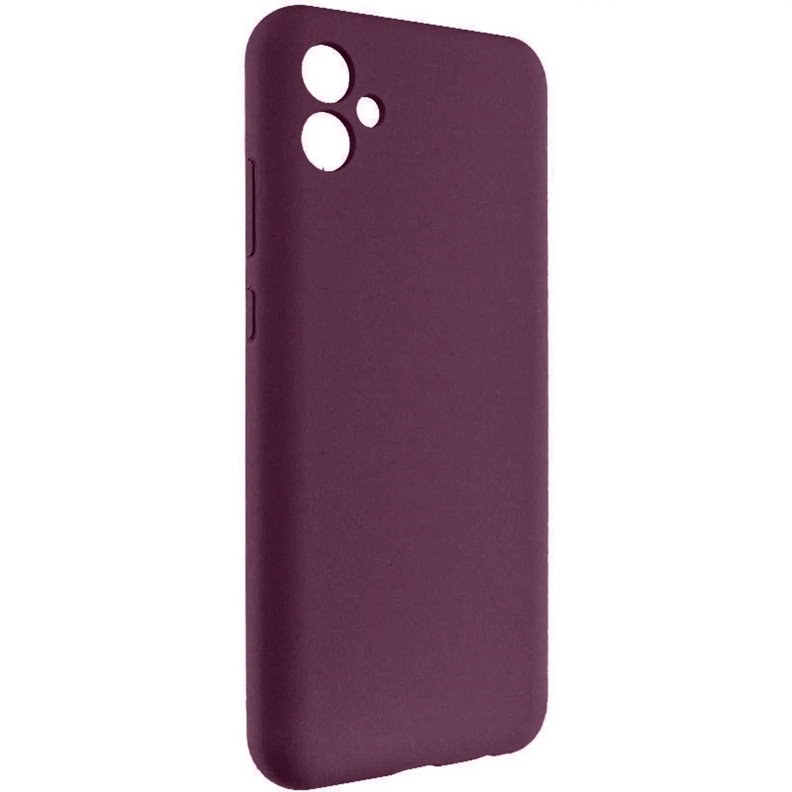 Etui Silicone Cover do Samsung Galaxy A08 / A07 4G, Bordeaux / Marsala, TPU (termopoliuretan)
