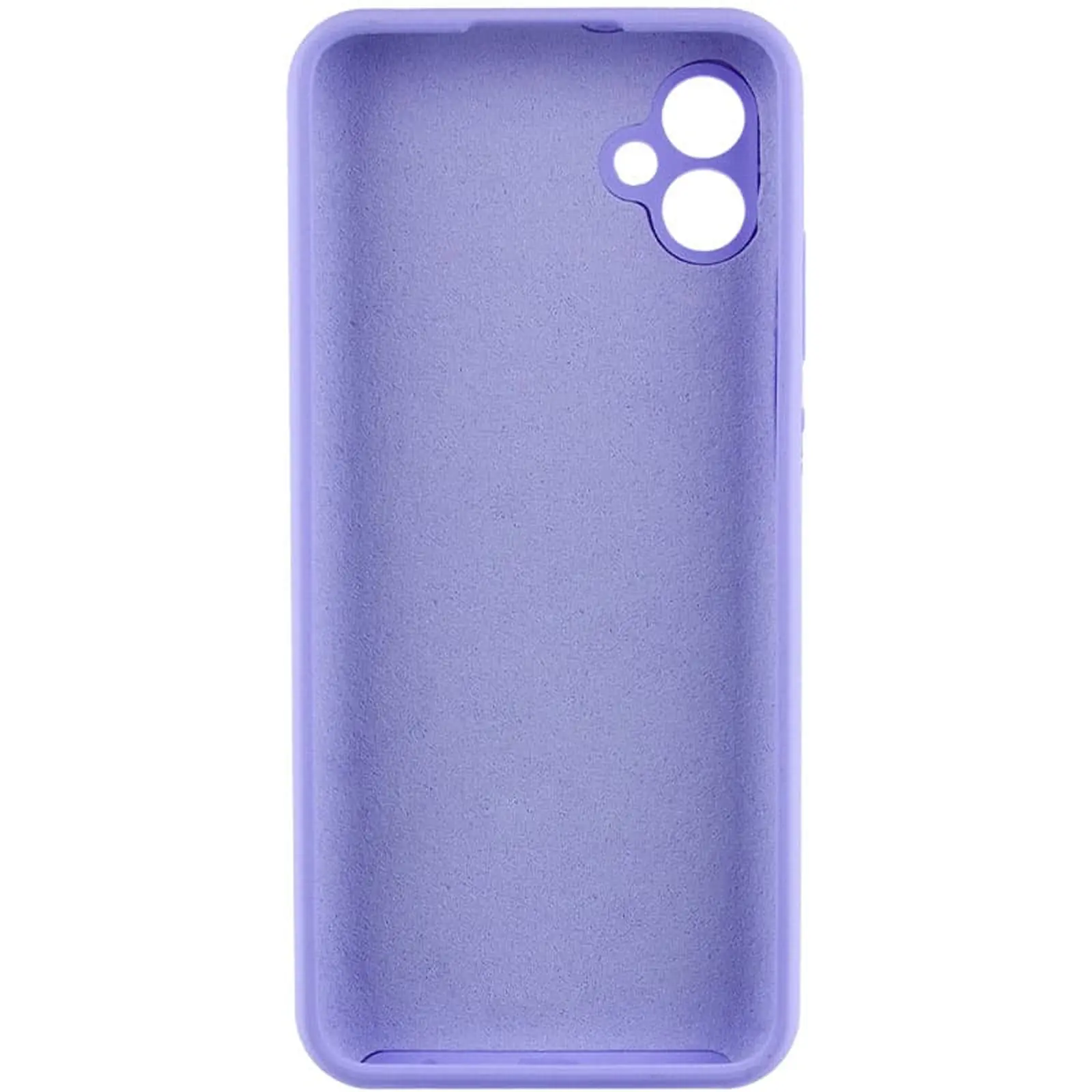 Etui Silicone Cover do Samsung Galaxy A08 / A07 4G, Lilac / Dasheen 2, TPU (termopoliuretan)