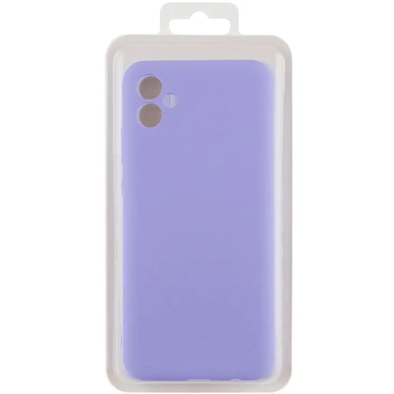 Etui Silicone Cover do Samsung Galaxy A08 / A07 4G, Lilac / Dasheen 3, TPU (termopoliuretan)