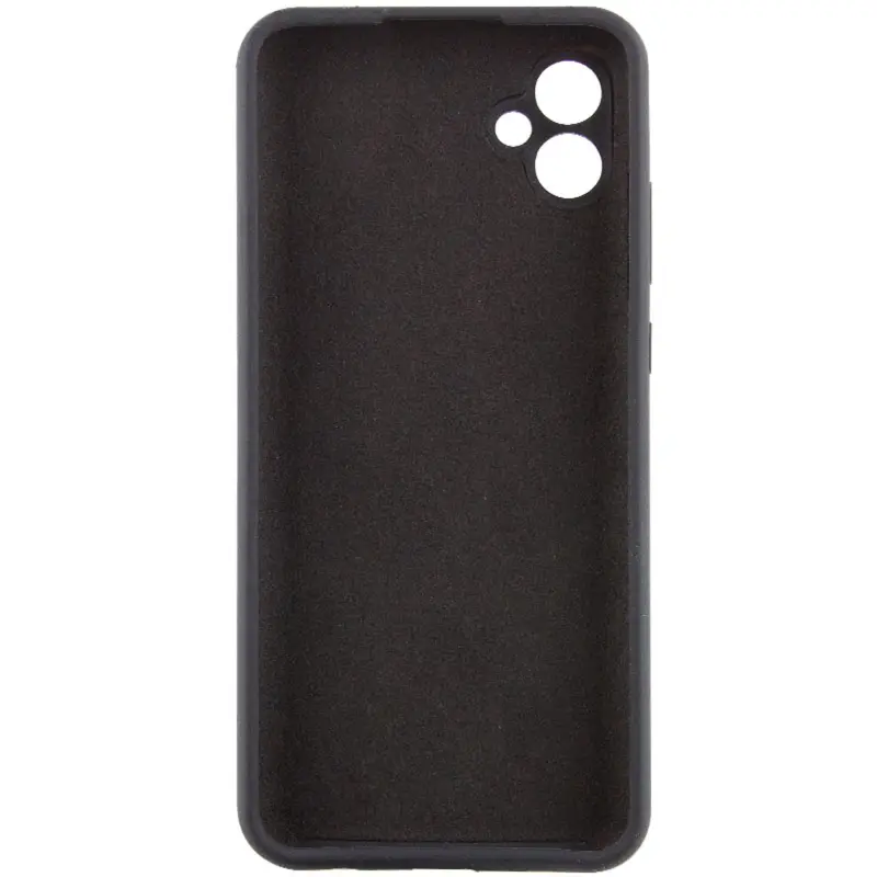 Etui Silicone Cover do Samsung Galaxy A08 / A07 4G, Czarny / Black 2, TPU (termopoliuretan)