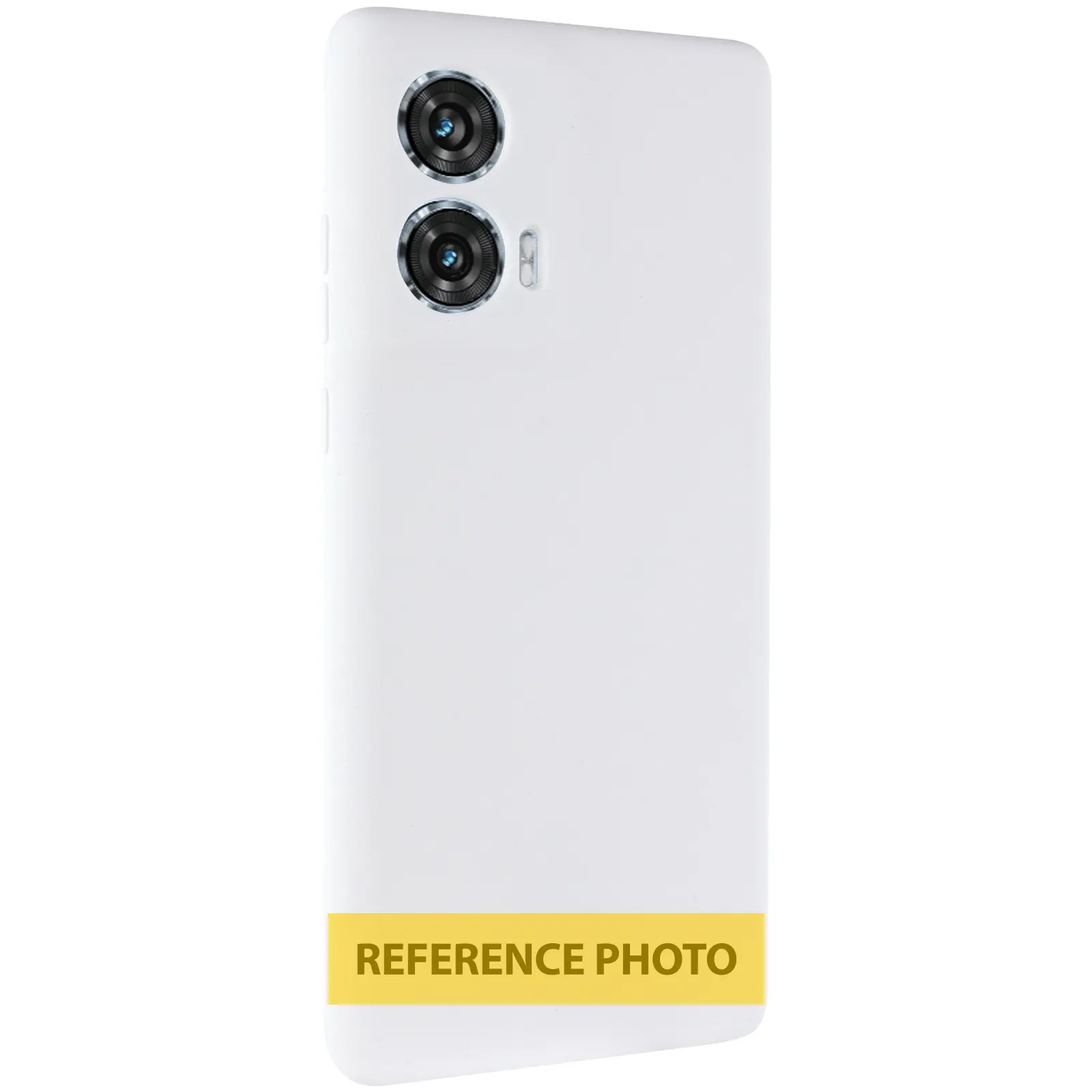 Чохол Silicone Cover (AA) для Motorola Edge 60 / 60 Fusion, Білий / White, TPU (термополіуретан)