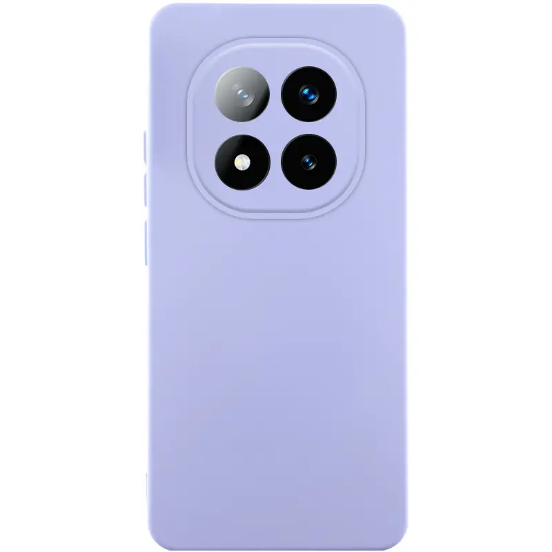Etui Silicone Cover do Xiaomi Redmi Note 15 Pro 5G, Lilac / Dasheen, TPU (termopoliuretan)