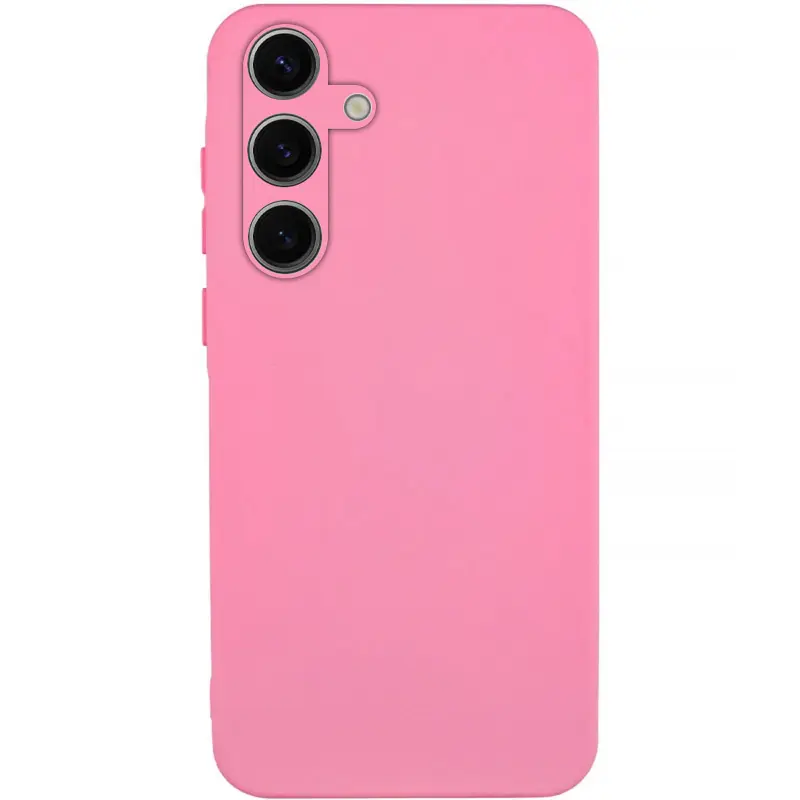 Чохол Silicone Cover (AA) для Samsung Galaxy S26, Рожевий / Light pink, TPU (термополіуретан)