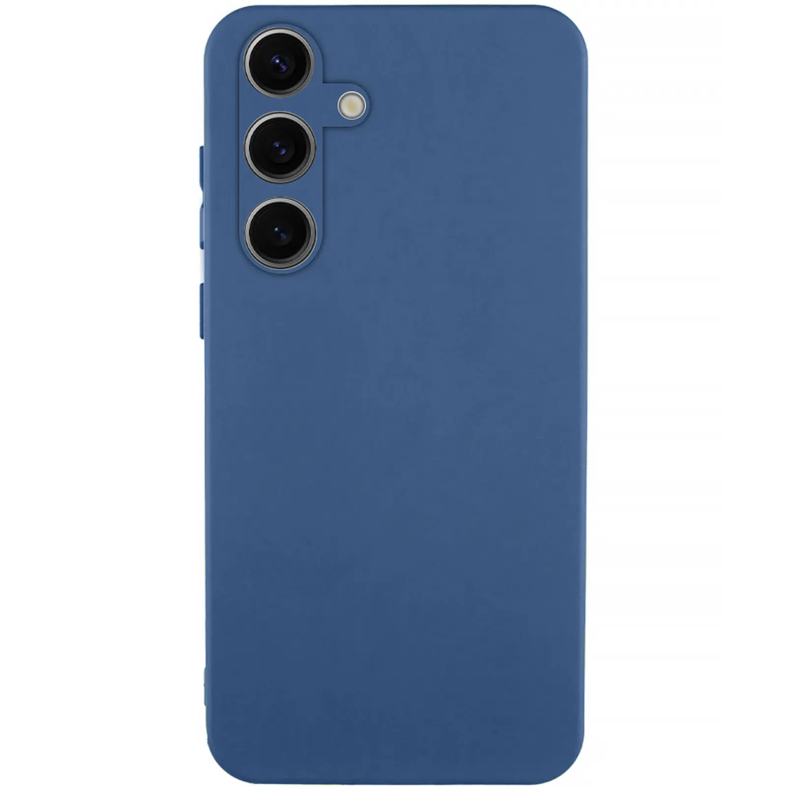 Чохол Silicone Cover (AA) для Samsung Galaxy S26, Синій / Navy Blue, TPU (термополіуретан)