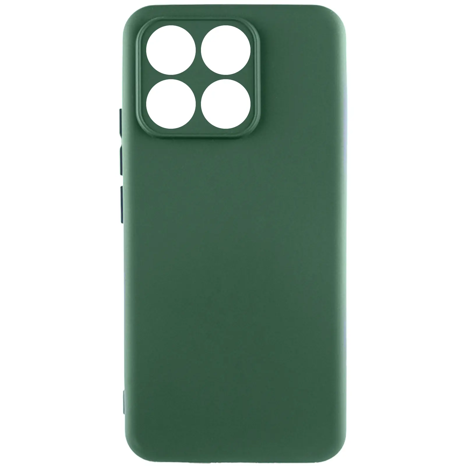 Case Silicone Cover for Xiaomi 15T, Green / Dark green, TPU (thermopolyurethane)