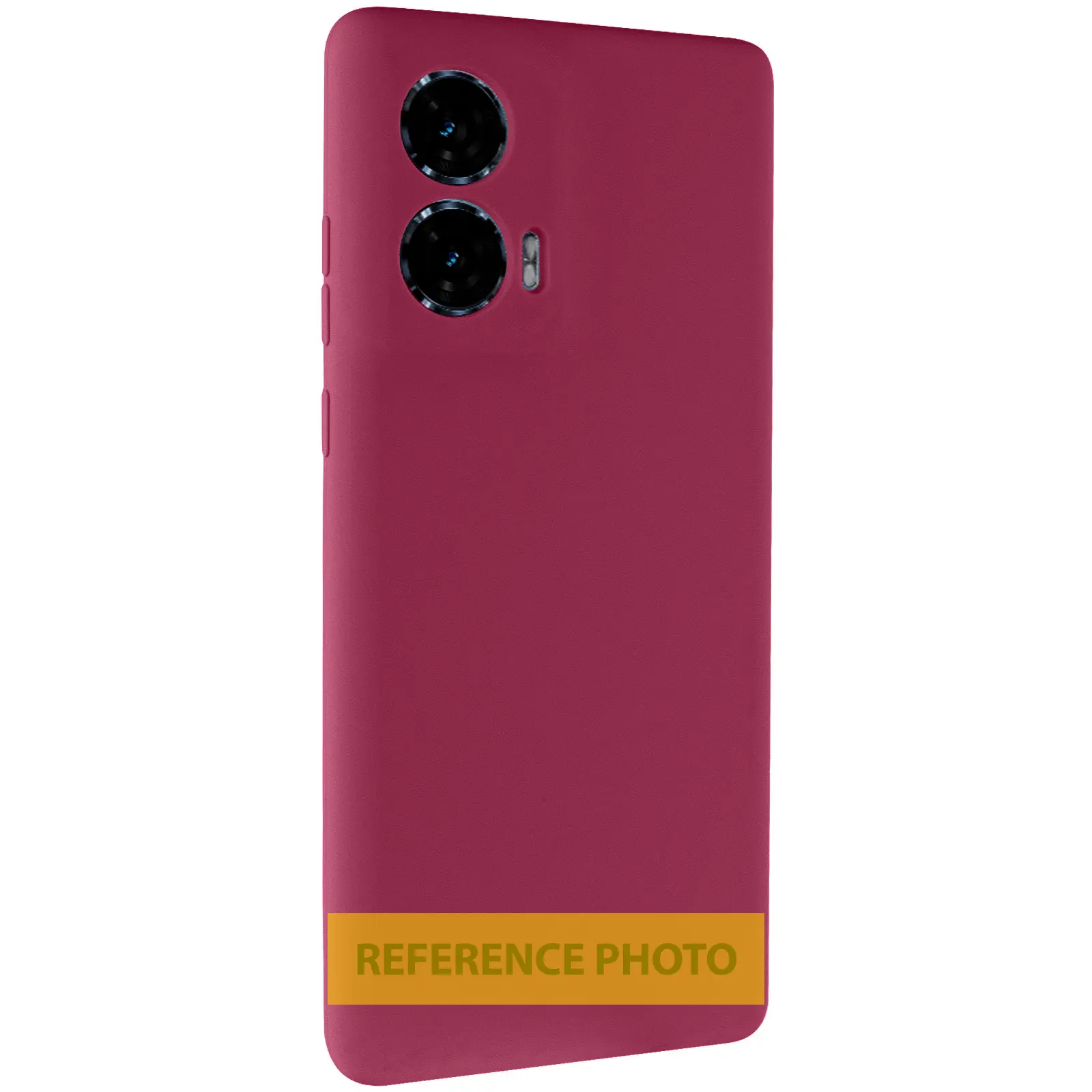 Etui Silicone Cover do Motorola Moto G06, Bordeaux / Marsala, TPU (termopoliuretan)