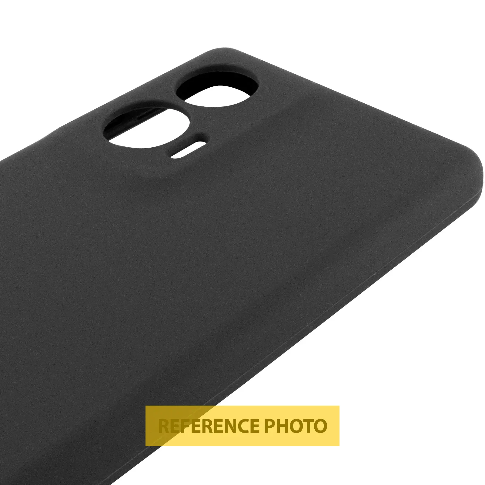Etui Silicone Cover do Motorola Moto G06, Czarny / Black 3, TPU (termopoliuretan)