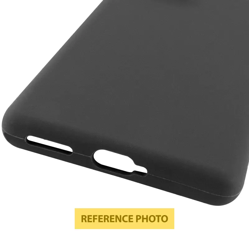 Etui Silicone Cover do Motorola Moto G06, Czarny / Black 4, TPU (termopoliuretan)