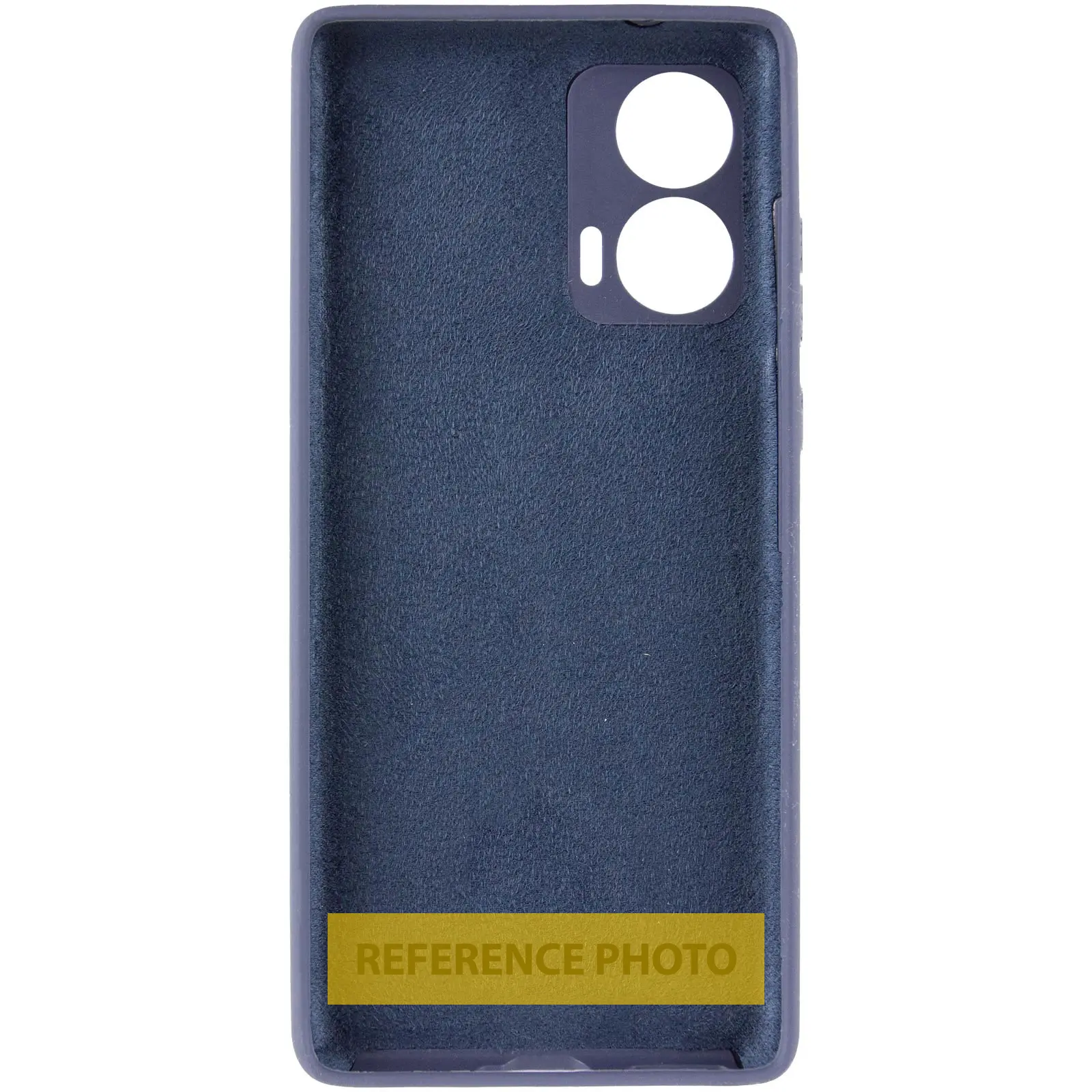 Etui Silicone Cover do Motorola Moto G06, Ciemno-niebieski / Midnight blue 2, TPU (termopoliuretan)