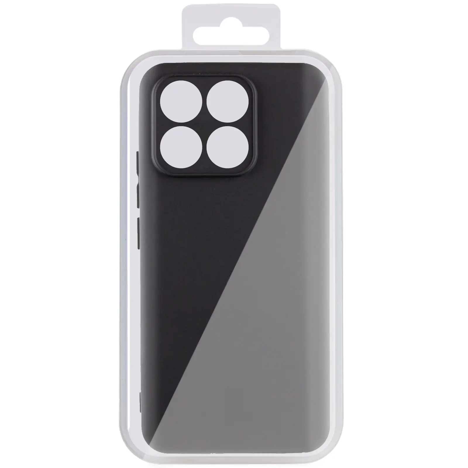 Чохол Silicone Cover (AA) для Xiaomi 17, Чорний / Black 1, TPU (термополіуретан)