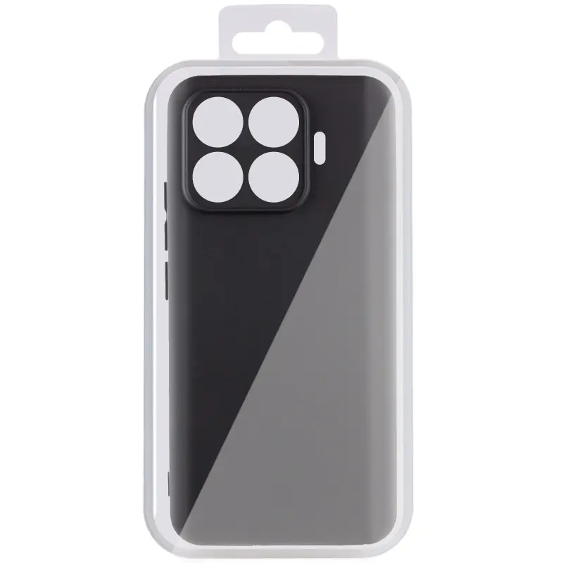 Чохол Silicone Cover (AA) для Xiaomi 15T Pro, Чорний / Black 1, TPU (термополіуретан)