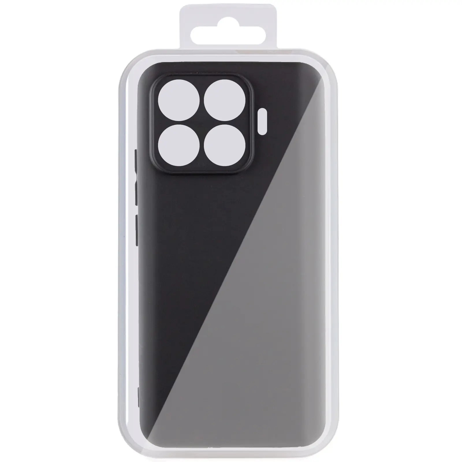 Чохол Silicone Cover (AA) для Xiaomi 15T Pro, Чорний / Black 1, TPU (термополіуретан)