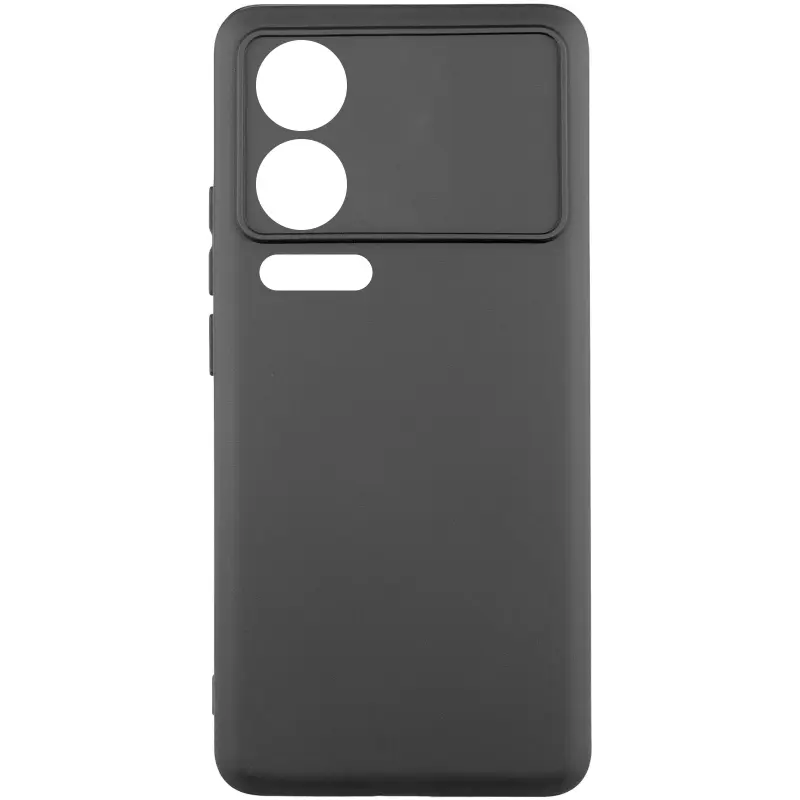 Etui Silicone Cover do Xiaomi 17 Pro, Czarny / Black, TPU (termopoliuretan)