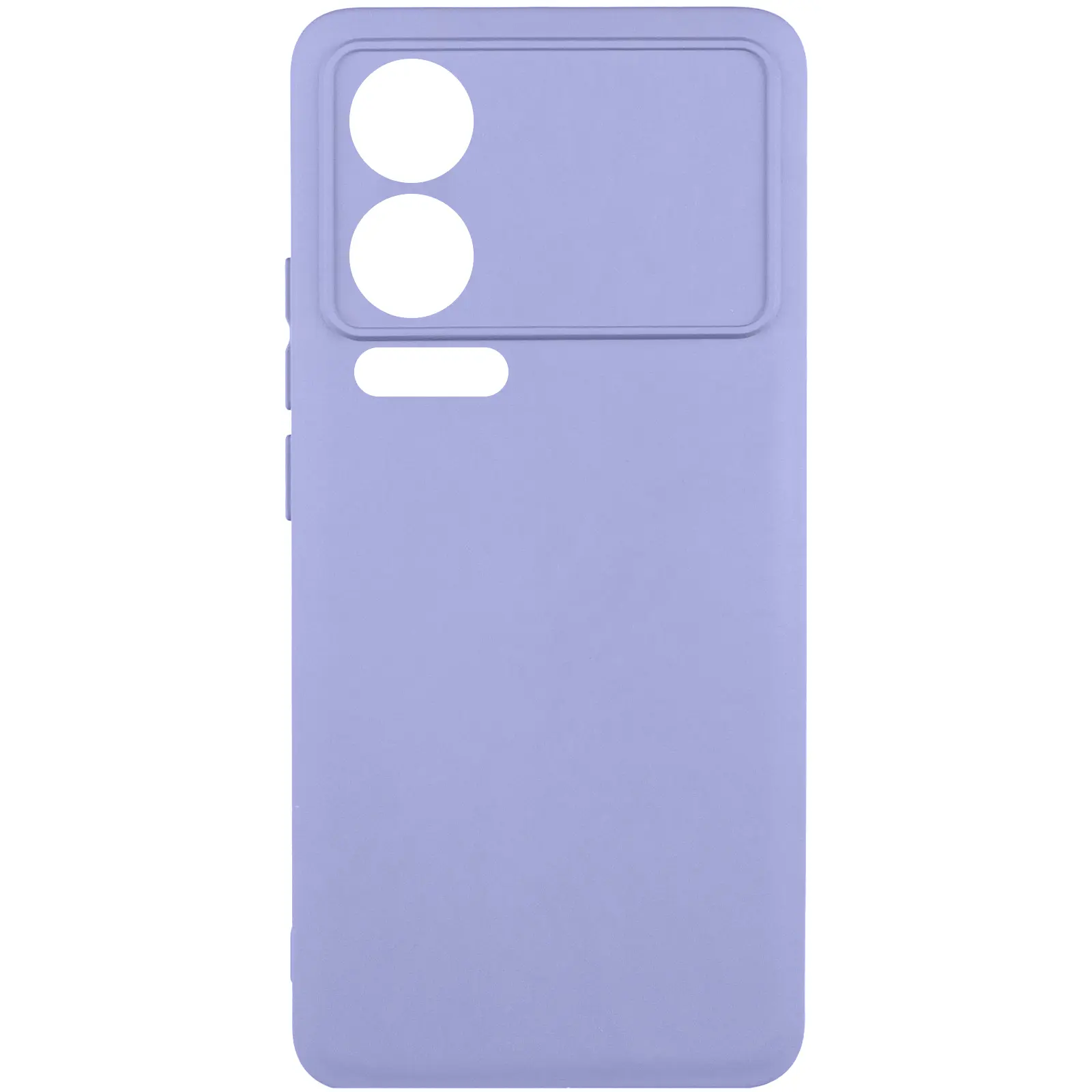 Чохол Silicone Cover (AA) для Xiaomi 17 Pro Max, Бузковий / Dasheen, TPU (термополіуретан)