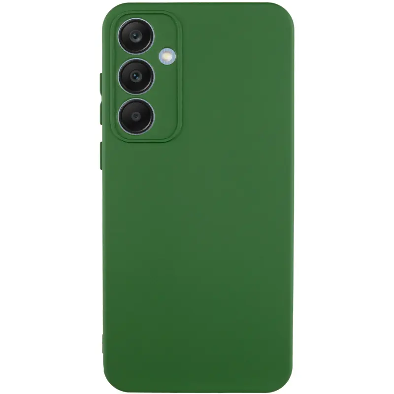 Чохол Silicone Cover (AA) для Samsung Galaxy S26+, Зелений / Dark green, TPU (термополіуретан)