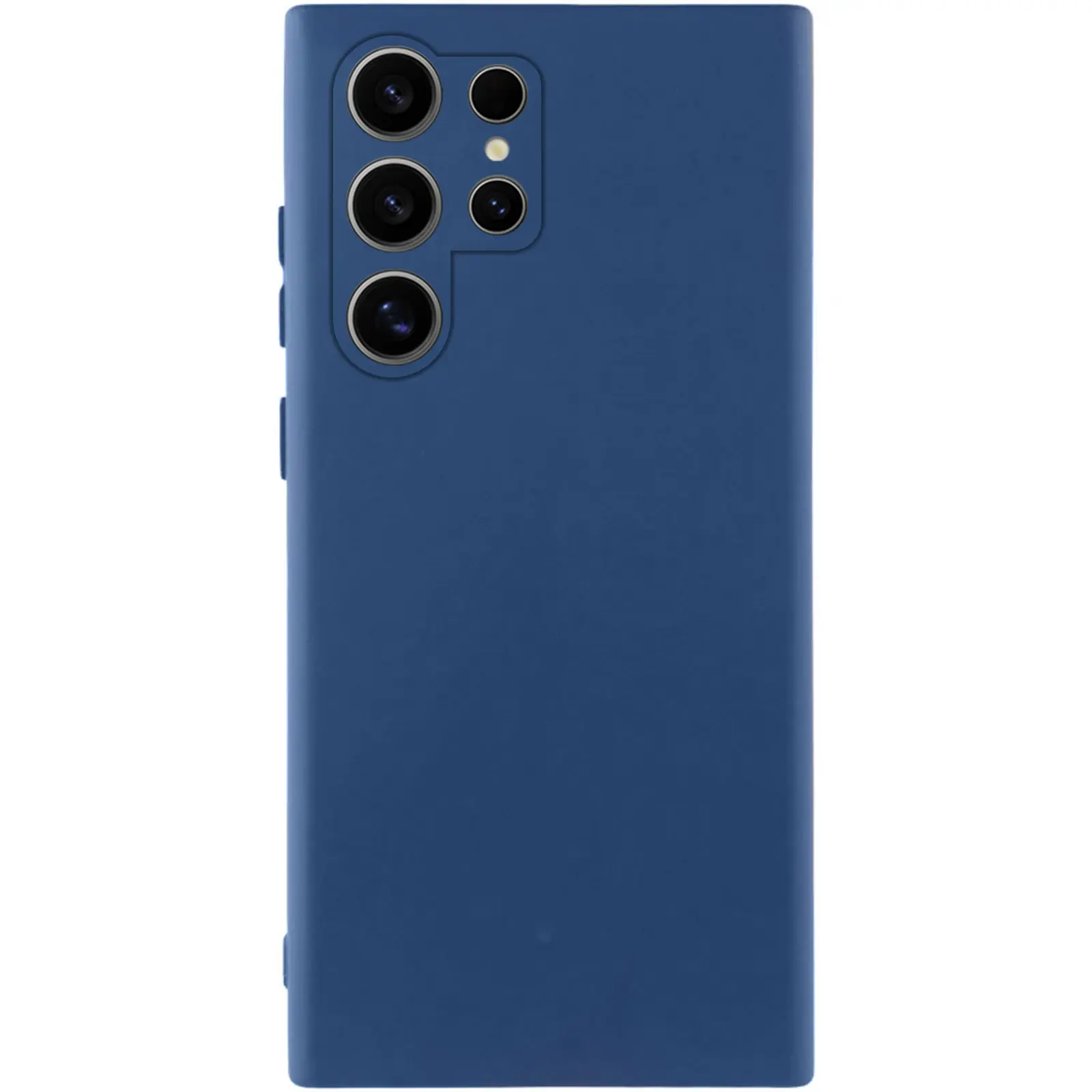 Чохол Silicone Cover (AA) для Samsung Galaxy S26 Ultra, Синій / Navy Blue, TPU (термополіуретан)