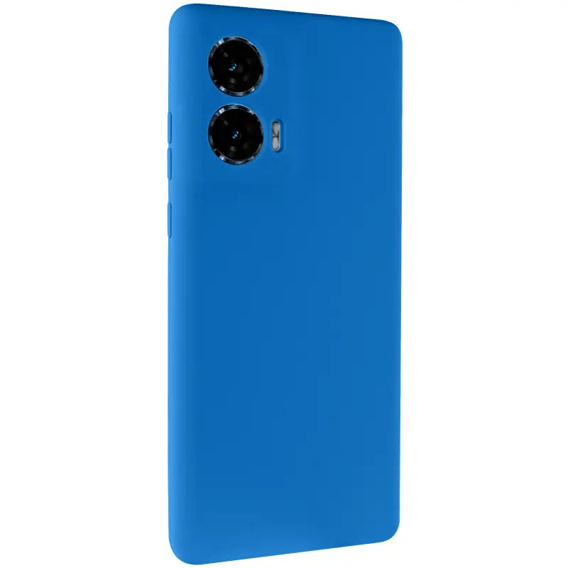 Etui Silicone Cover do Motorola Edge 70 Fusion / 70 Fusion+, Niebieski / Navy Blue, TPU (termopoliuretan)