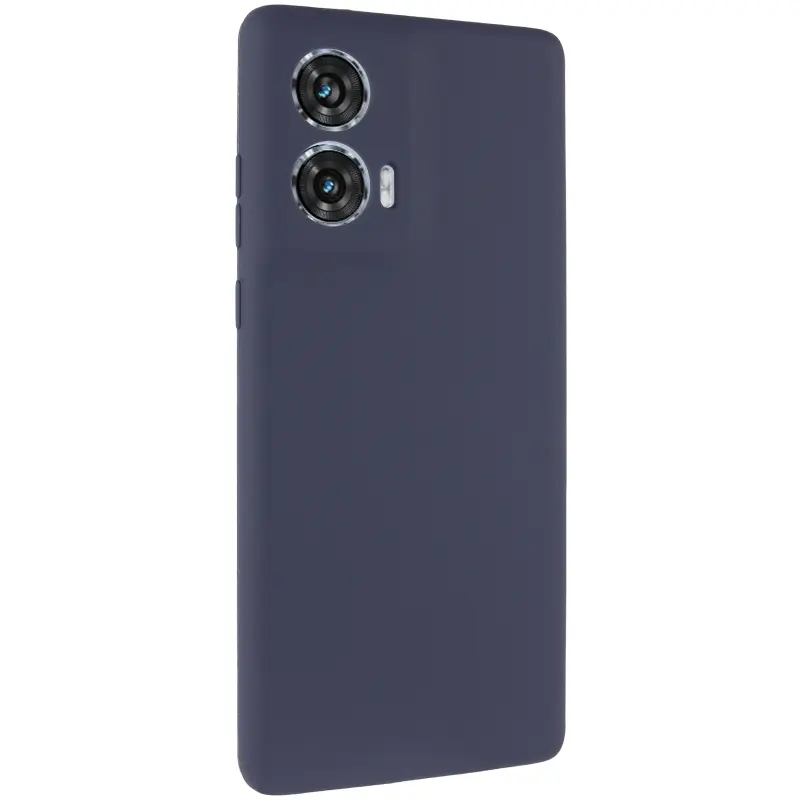 Etui Silicone Cover do Motorola Edge 70 Fusion / 70 Fusion+, Ciemno-niebieski / Midnight blue, TPU (termopoliuretan)