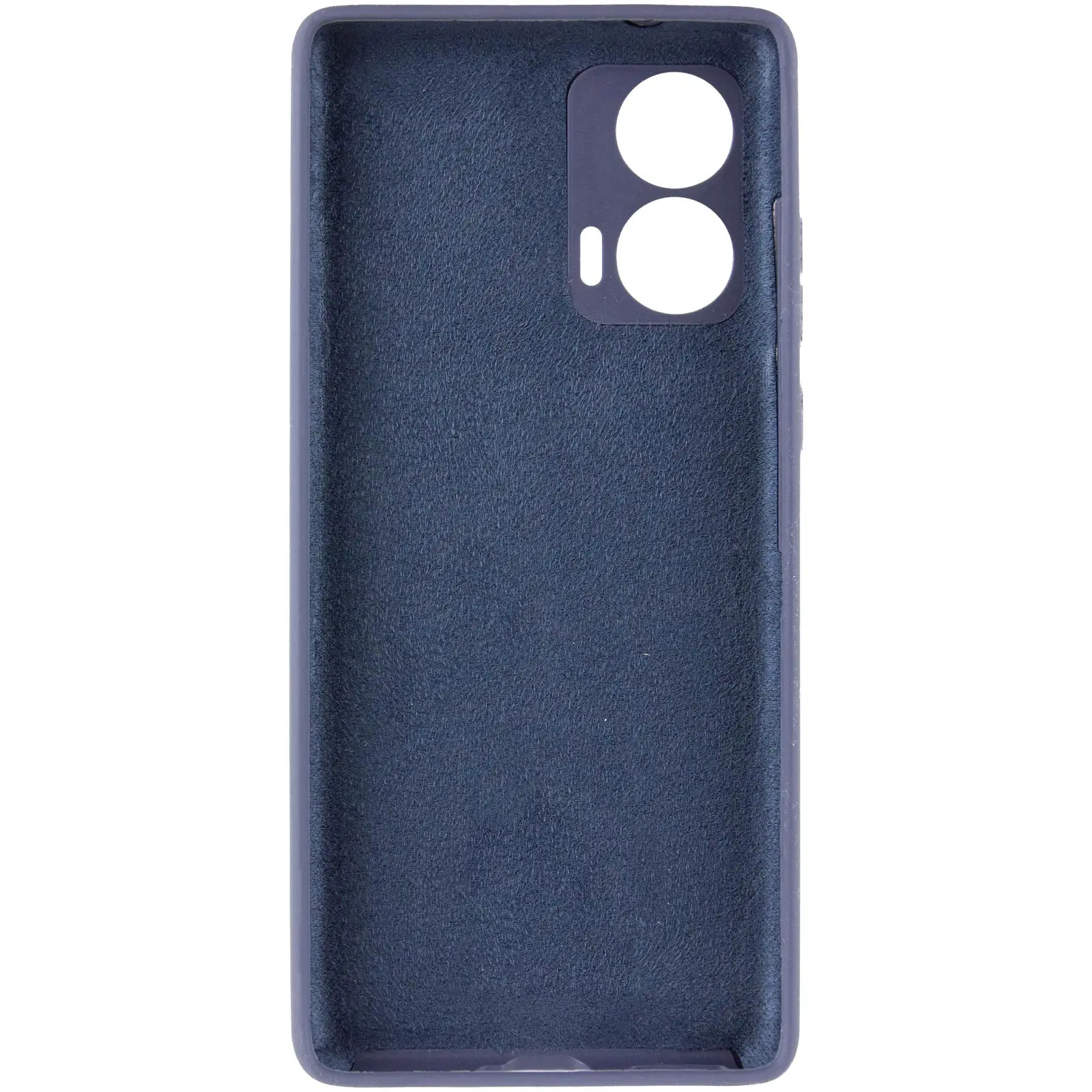 Etui Silicone Cover do Motorola Edge 70 Fusion / 70 Fusion+, Ciemno-niebieski / Midnight blue 2, TPU (termopoliuretan)