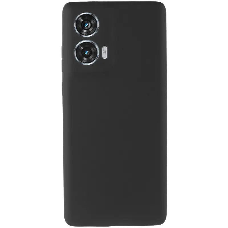 Etui Silicone Cover do Motorola Edge 70 Fusion / 70 Fusion+, Czarny / Black 1, TPU (termopoliuretan)