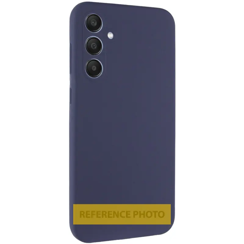 Etui Silicone Cover do Xiaomi Redmi Note 17 4G/5G, Ciemno-niebieski / Midnight blue, TPU (termopoliuretan)