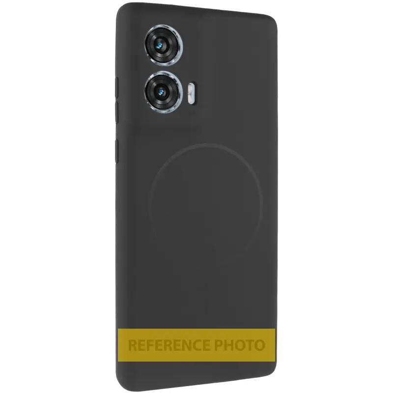 Silicone Cover with MagFit do Xiaomi Poco X8 Pro, Czarny / Black, Silikon