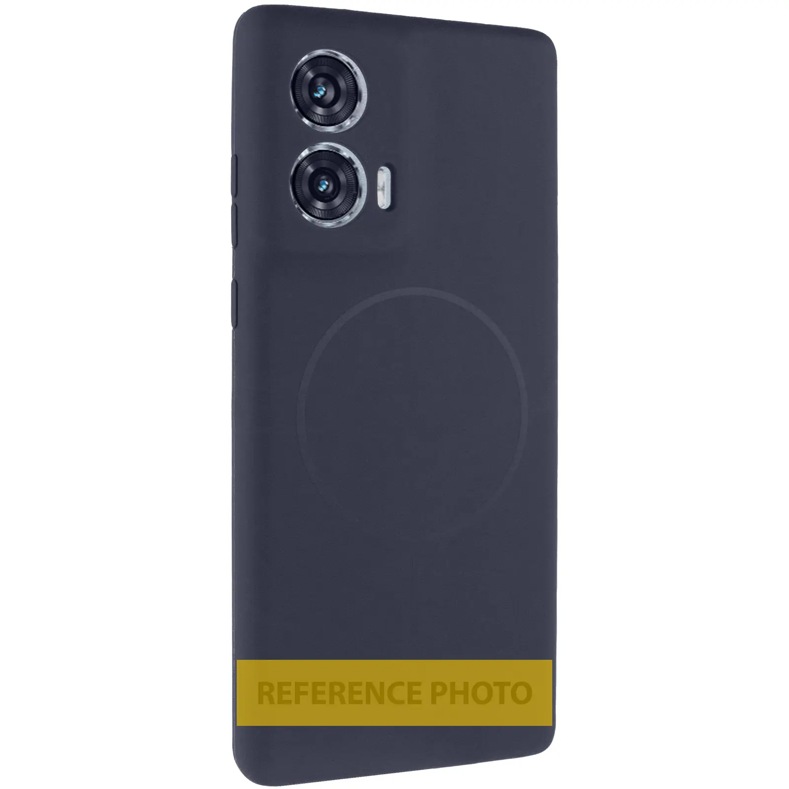 Silicone Cover with MagFit do Samsung Galaxy S26 FE, Ciemno-niebieski / Midnight blue, Silikon