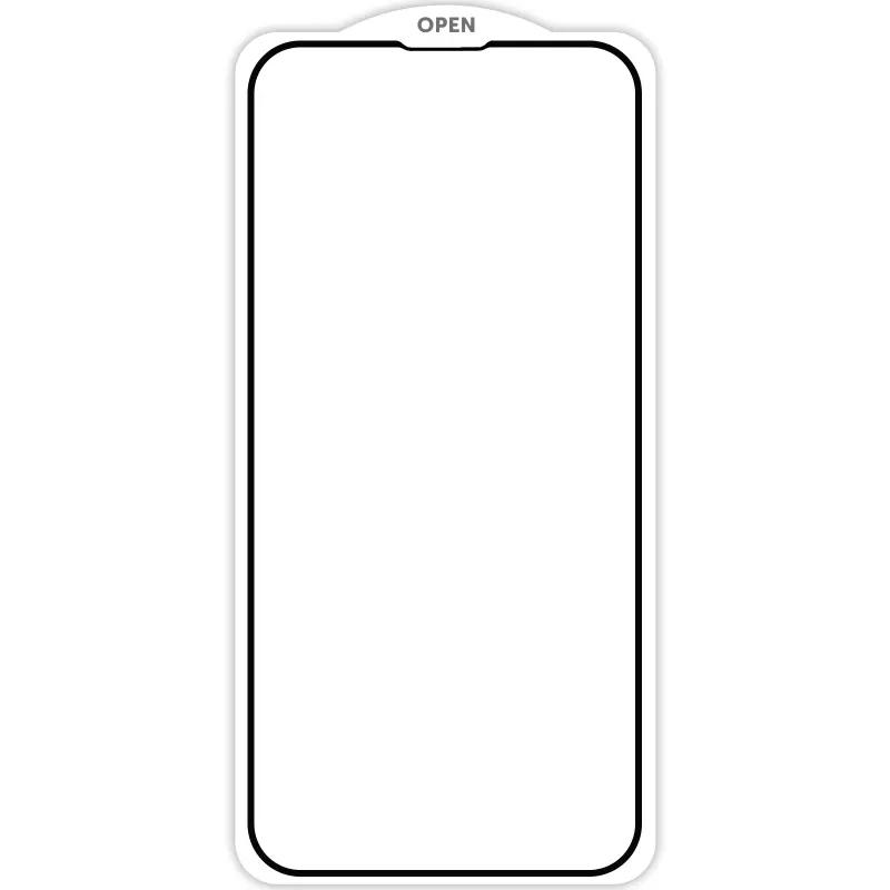 Захисне скло SKLO Premium 5D Чорна Рамка для Apple iPhone 13 mini (5.4"), Чорний 1, Загартоване скло