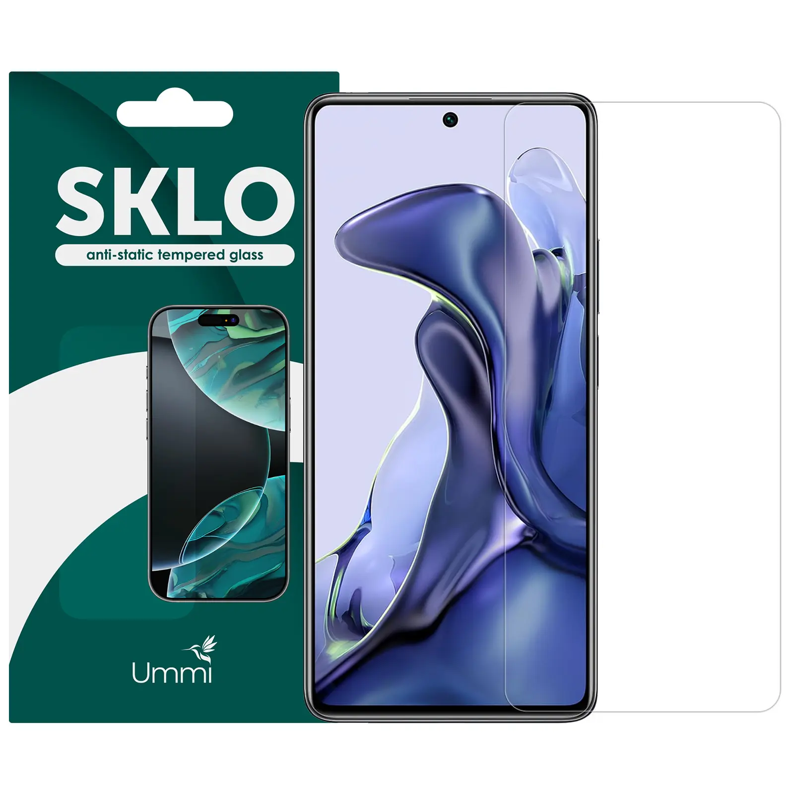 Ochronne szkło SKLO Premium 2,5D do Xiaomi 11T / 11T Pro, Przejrzysty, Szkło hartowane