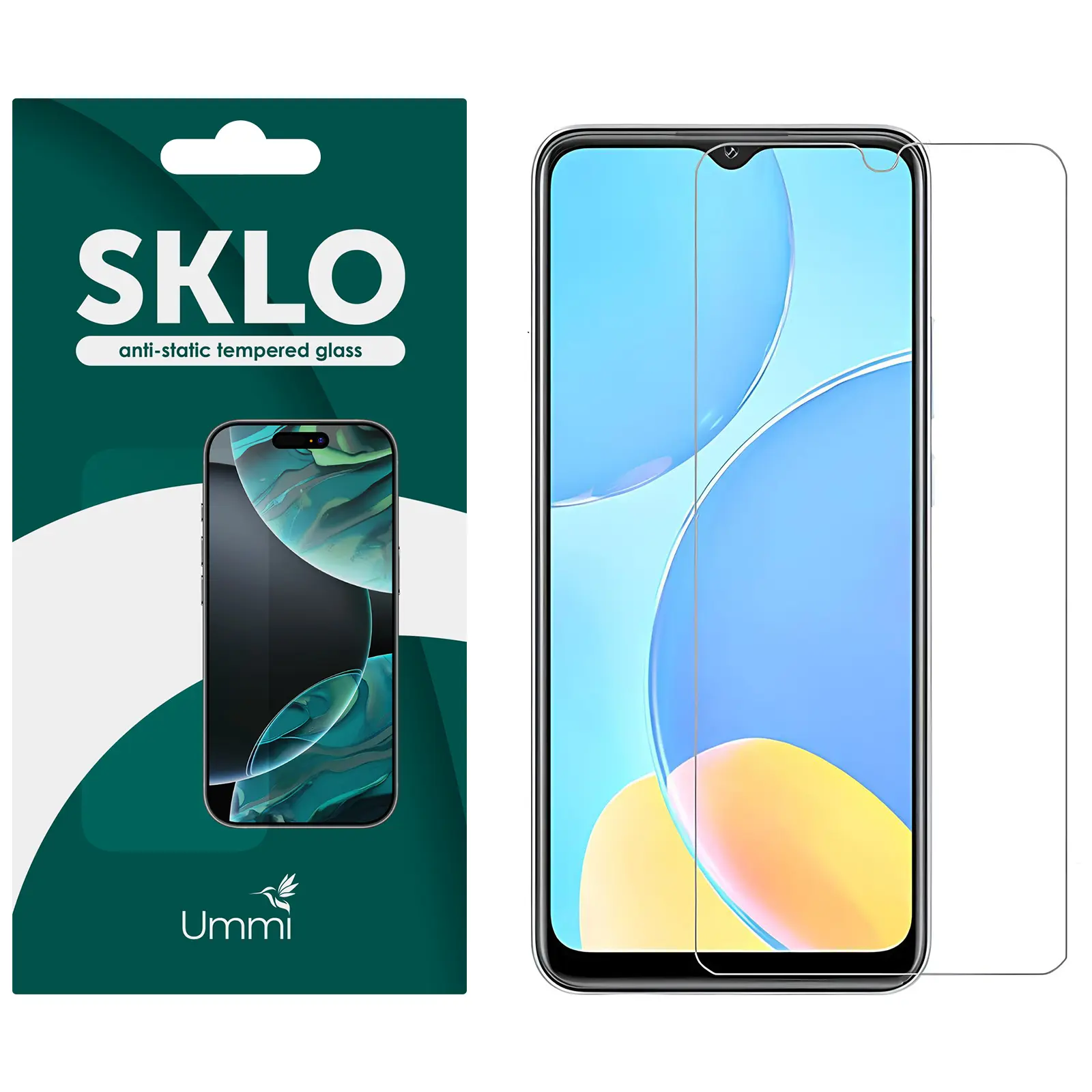 Ochronne szkło SKLO Premium 2,5D do Xiaomi Redmi 15C (EU), Przejrzysty, Szkło hartowane