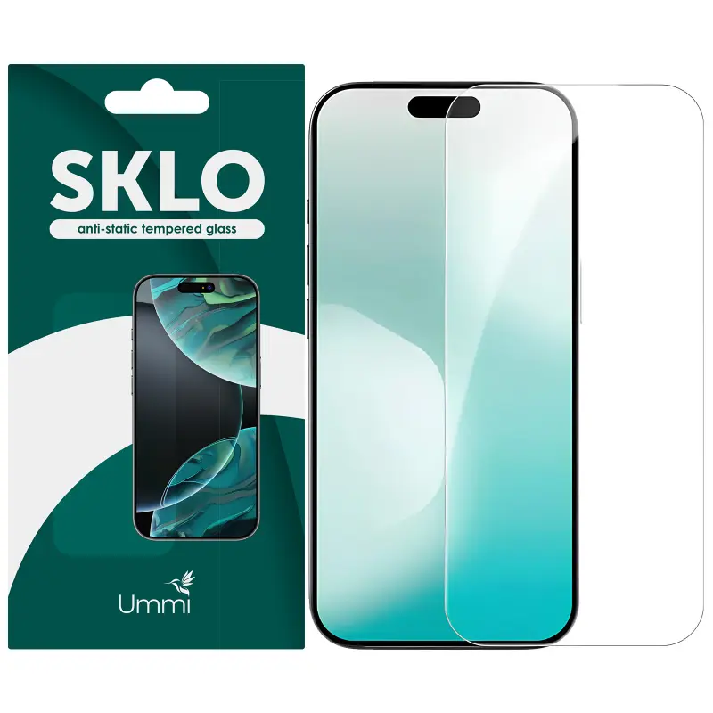 Ochronne szkło SKLO Premium 2,5D do Apple iPhone 17 Air (6.5"), Przejrzysty, Szkło hartowane