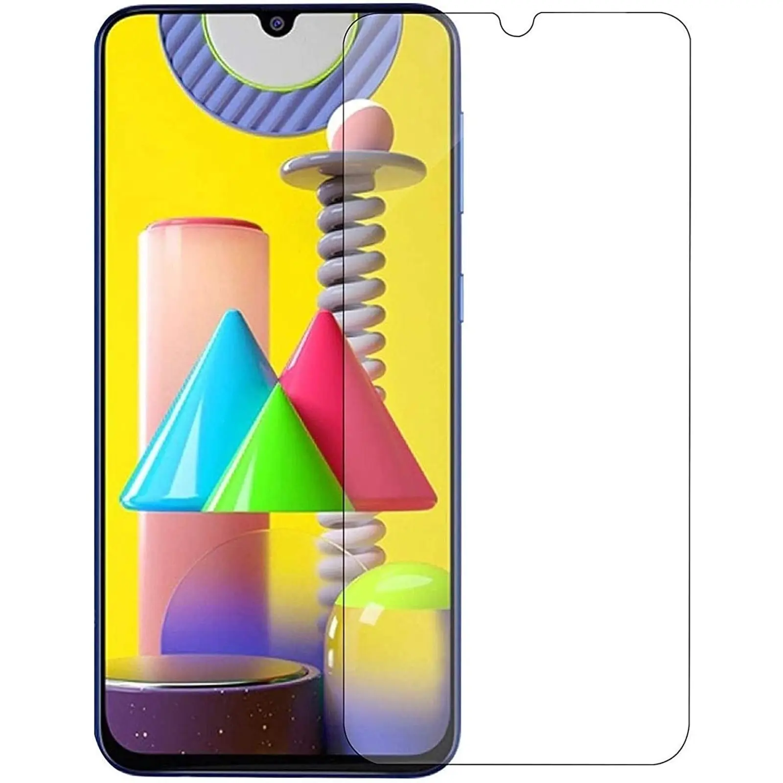 Ochronne szkło SKLO Premium 2,5D do Samsung Galaxy A17 4G/5G, Przejrzysty 1, Szkło hartowane