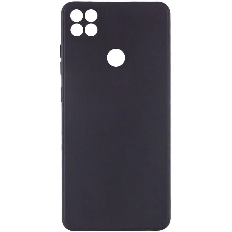 Силиконовый чехол Candy Full Camera для Xiaomi Redmi 9C, Черный / Black, TPU