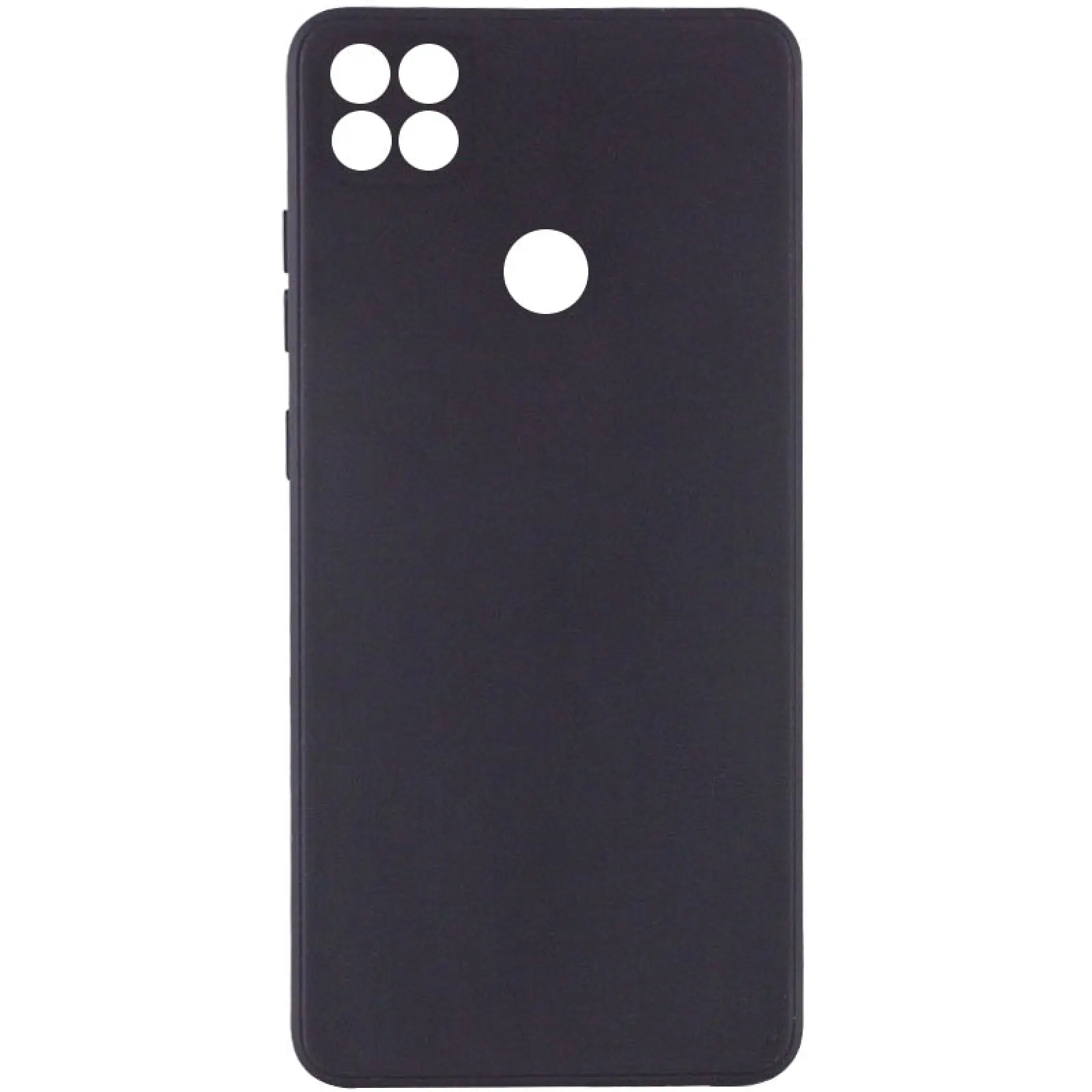 Силиконовый чехол Candy Full Camera для Xiaomi Redmi 9C, Черный / Black, TPU